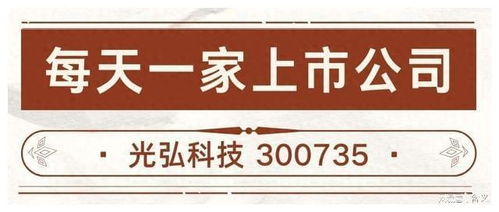 每天介紹一家上市公司,今天介紹的是光弘科技 300735