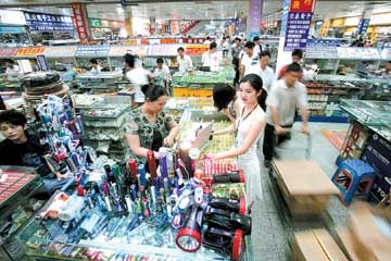 沙井電子城超過華強北